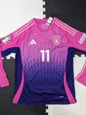 XL Kroos Adidas Germany 2024 Pink & Purple Euro  Jersey